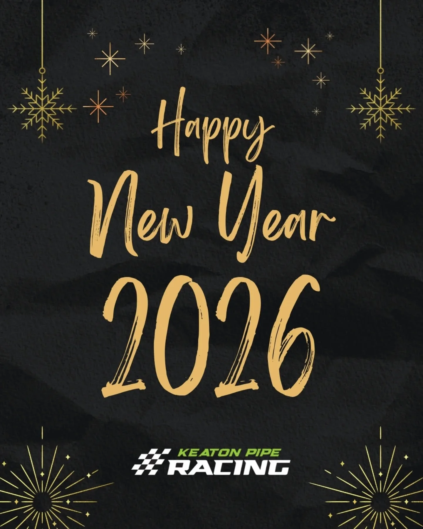 Happy New Year!!! Wishing everyone a healthy, happy and safe 2026!! 🎉

#keatonpiperacing #happynewyear #2026 #celebrate