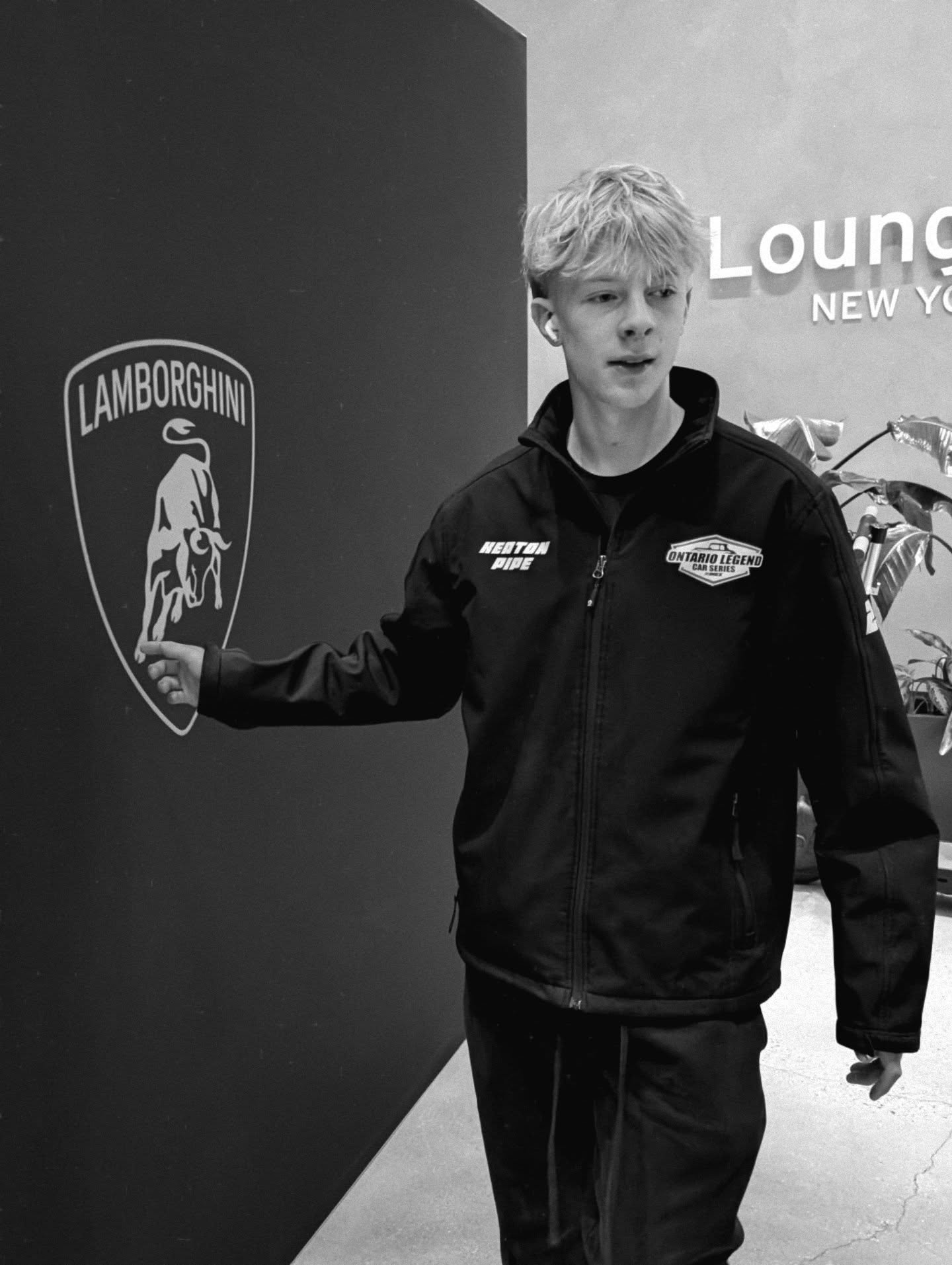 The Lamborghini Lounge, New York City. 🗽😎 

Loved checking this place out! From design studios, cars, decor &amp; memorabilia (including some Rolex 24 hrs of Daytona trophies!) plus one incredible kitchen...this place was Lamborghini themed to the 