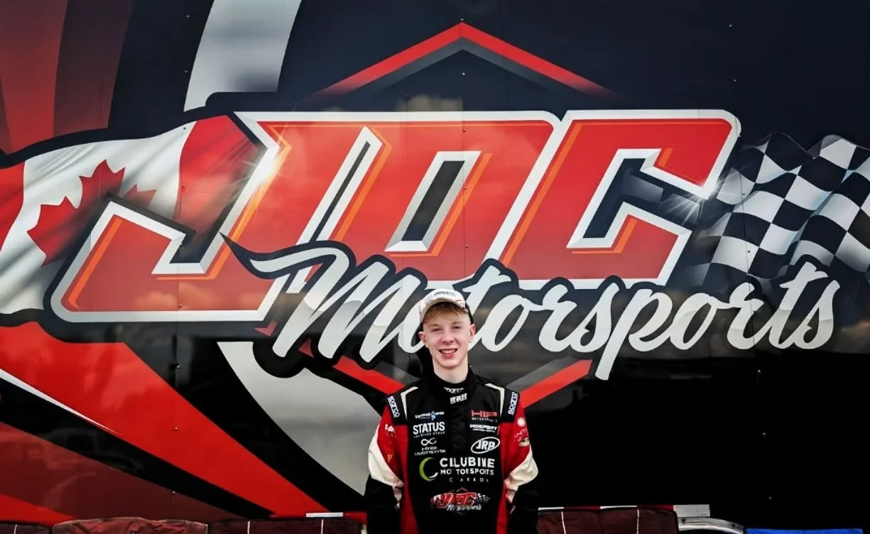 Two weeks today until the first green flag of 2026!&nbsp; Stopped by the @motorsportsjdc shop today and I can't thank Jeff Drimmie and the whole JDC team enough for all their hard work preparing for the season. So so grateful for this team. I can't w