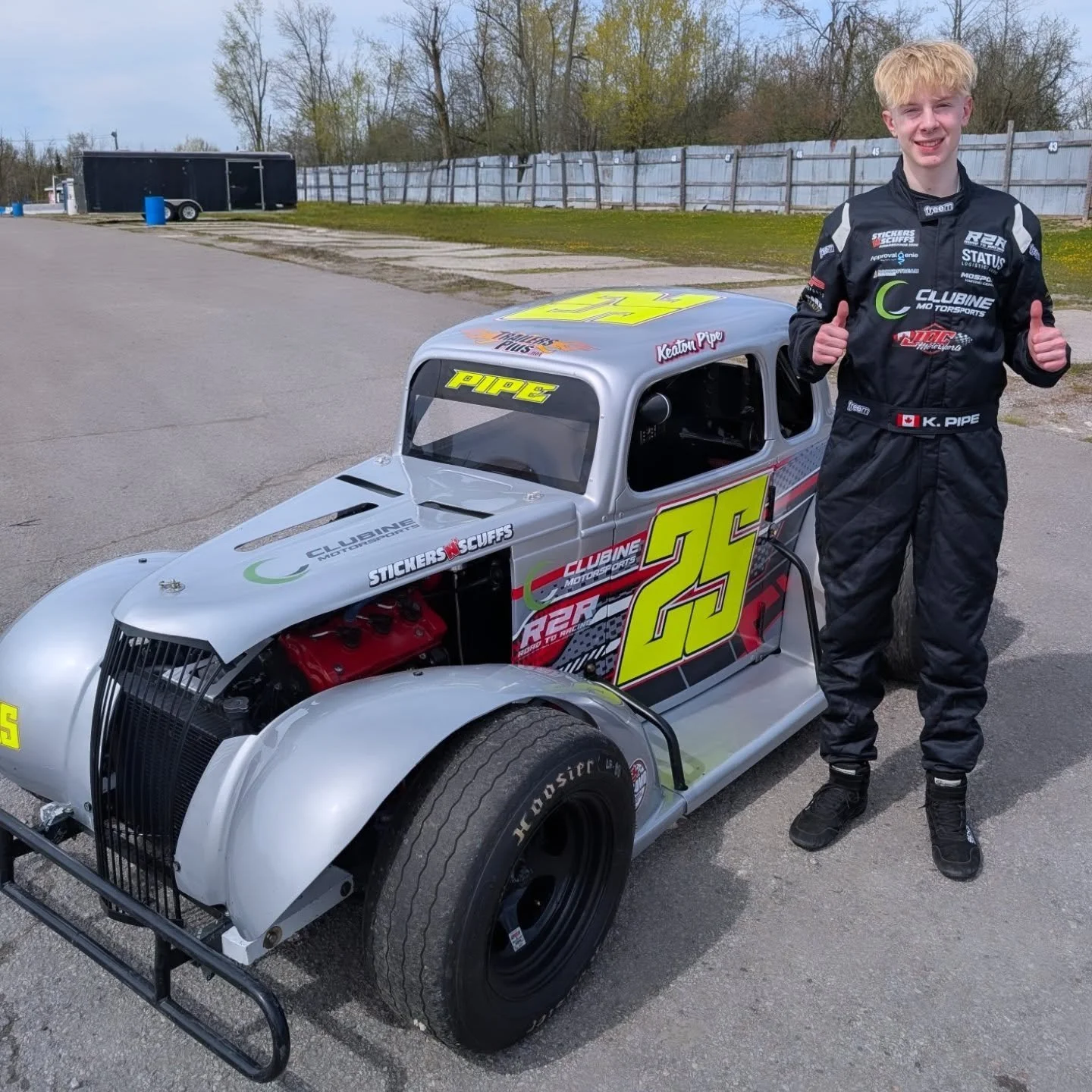Dropping my new look for 2026 a day early...this year, thanks to the @motorsportsjdc team, I have a silver bullet! And it sure felt like one in practice today. Thank you so much to the JDC team for a great car and all your hard work.

My all black @f