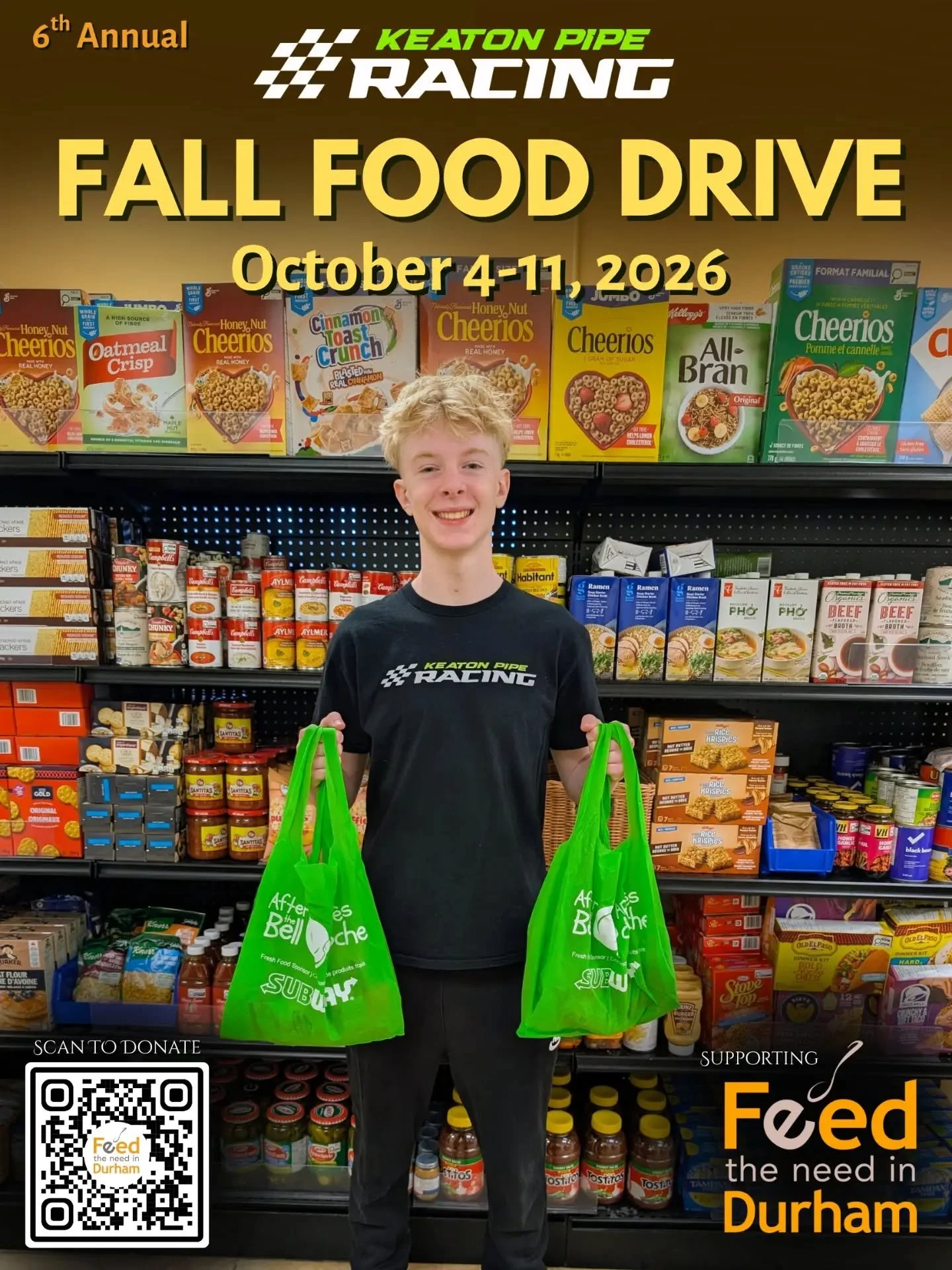 ‼️📣Connect with us! 🥫
We&rsquo;re getting ready to host our biggest fundraiser of the season, our annual Fall Food Drive supporting @ftndurham, and this year we&rsquo;re hoping to make it bigger than ever!

We&rsquo;re looking to connect with local