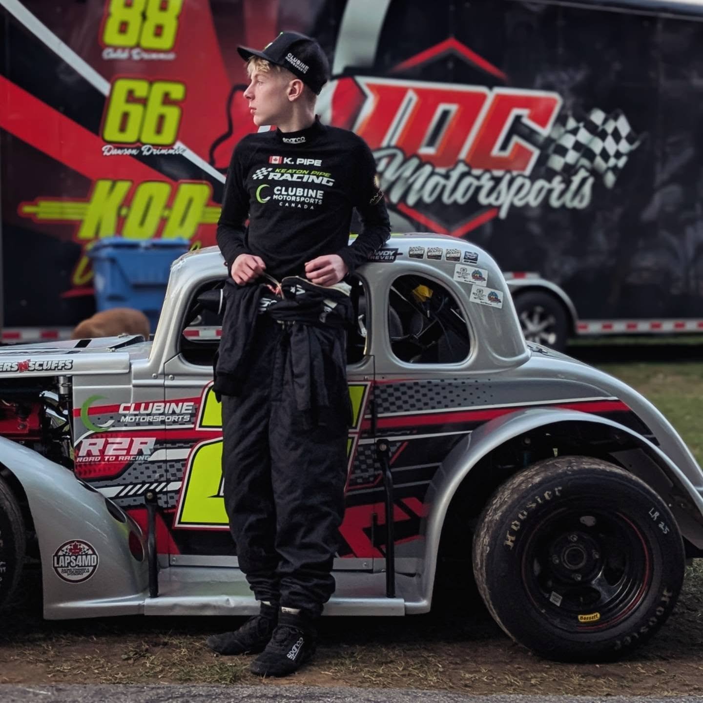 Not the race day anyone was hoping for at Sauble Speedway.😩🏁

Coming into the day, our series was originally scheduled to be the first feature of the day. However, the schedule was later rearranged, moving us to the third feature, behind two series