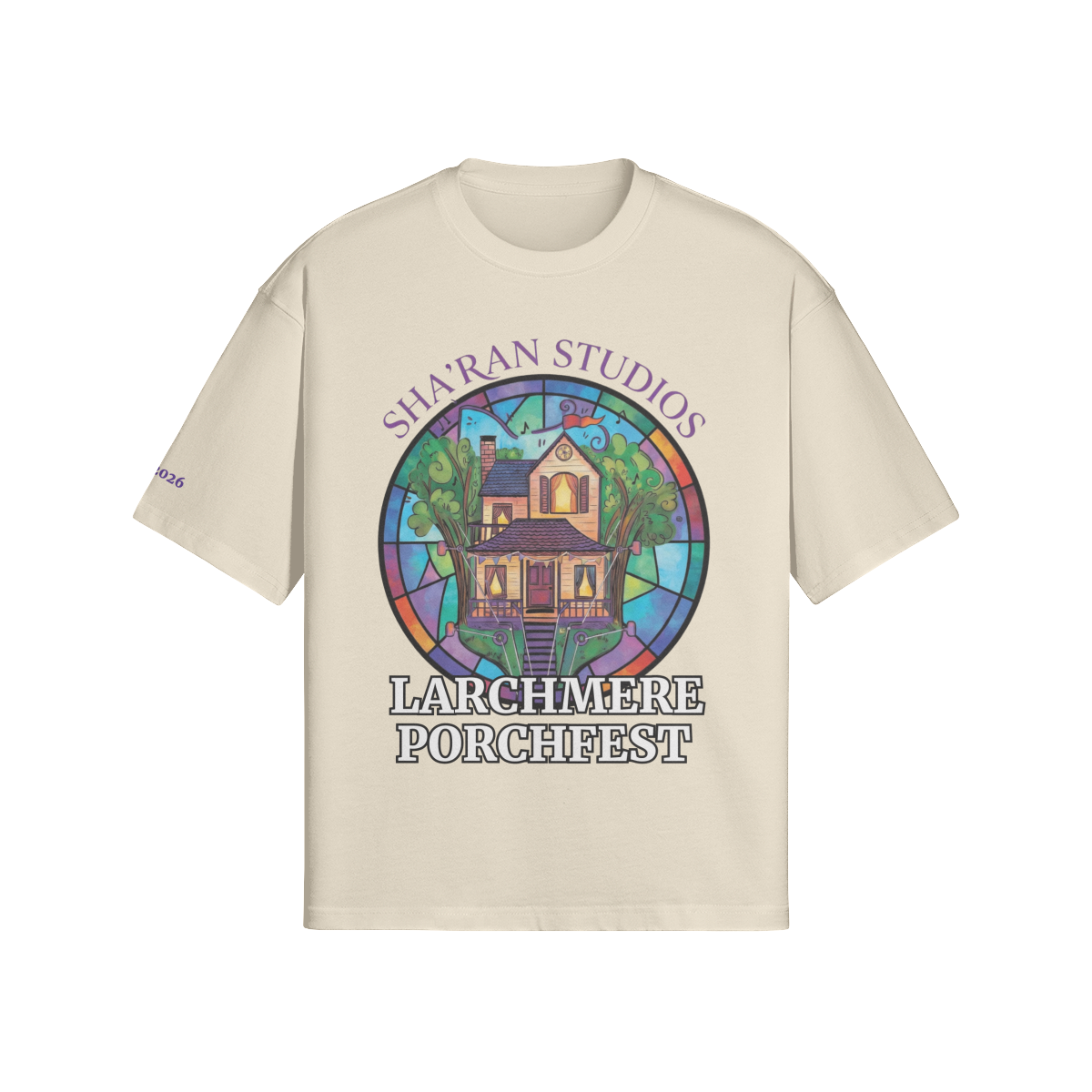 Larchmere Porchfest Treehouse Tee