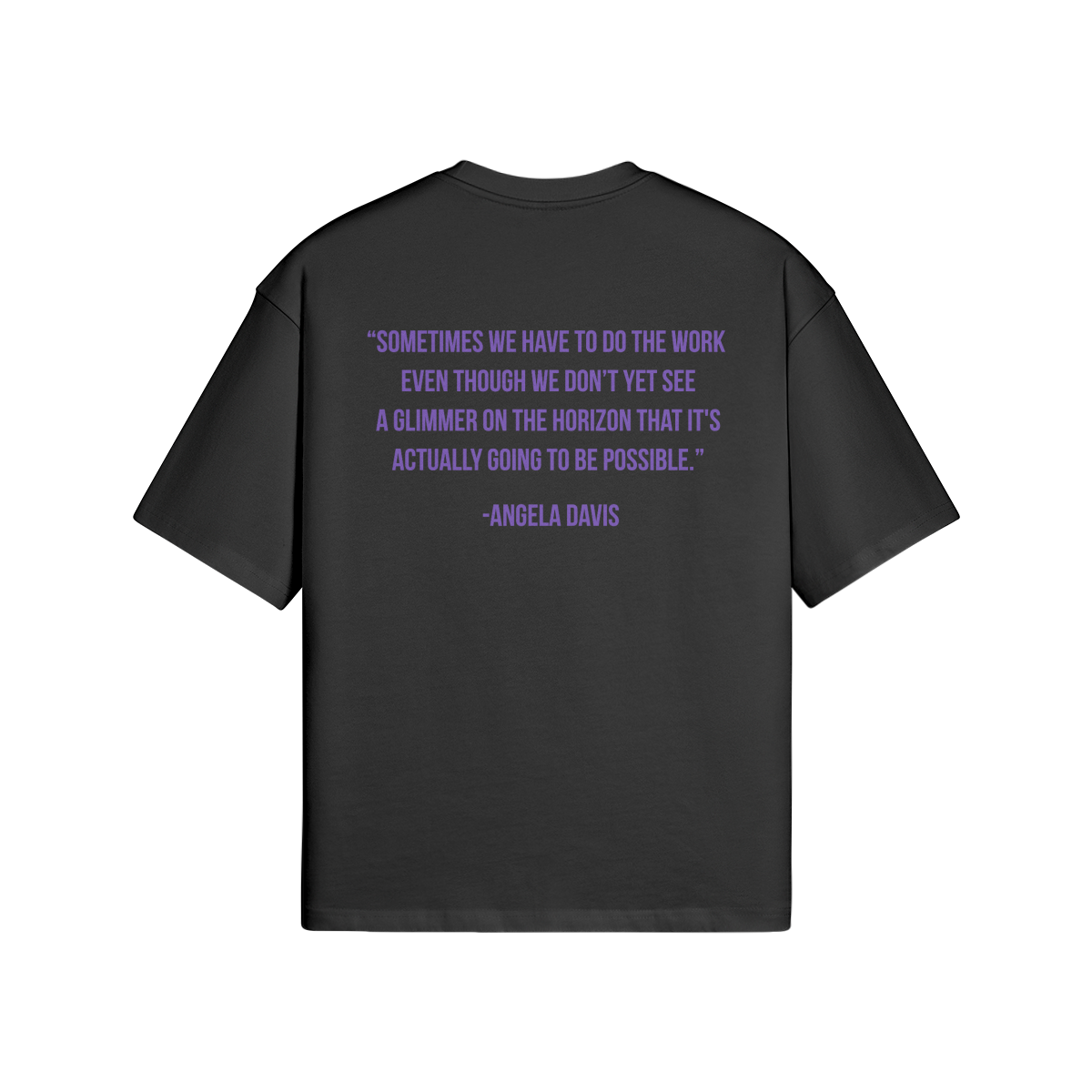 Juneteenth Unisex Boxy tee blk back .jpg