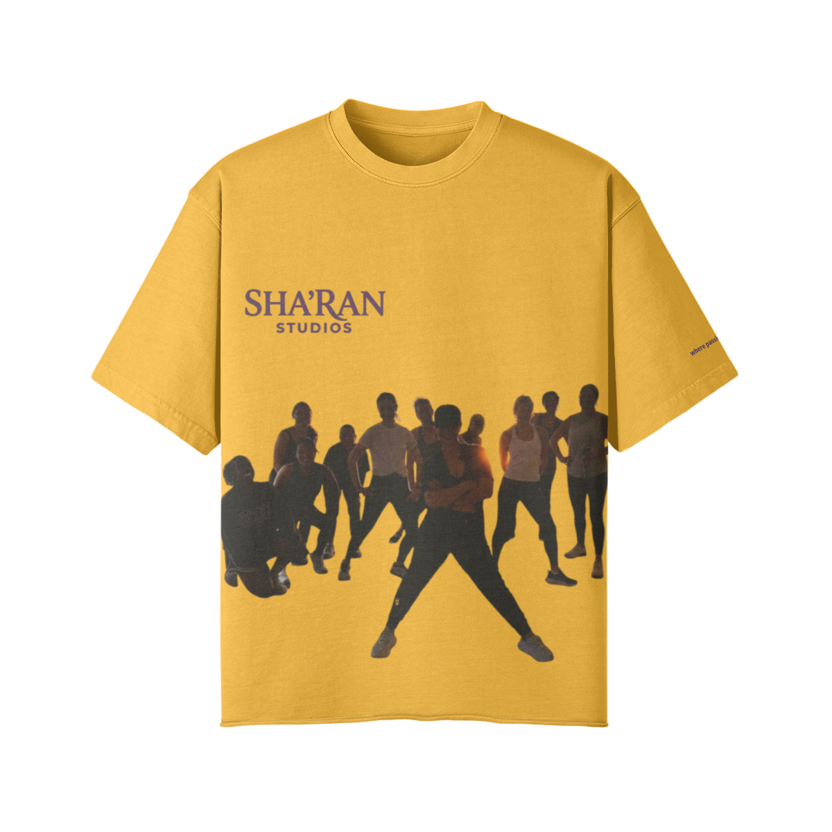Sha'Ran Battle Tee front gold.jpg