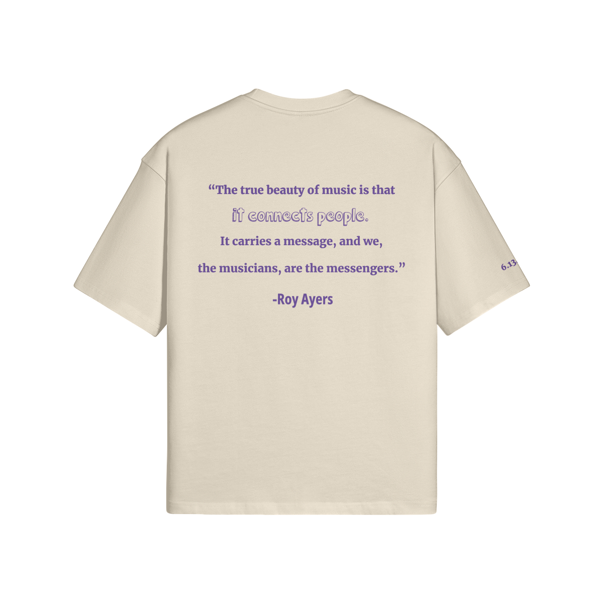 PF Treehouse Unisex Boxy Tee Cream back .jpg