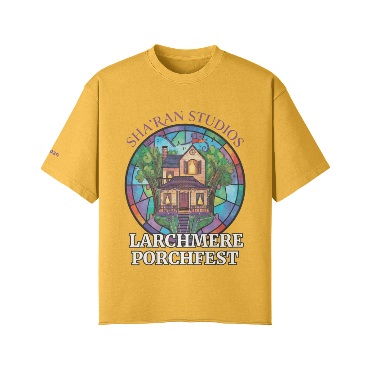 PF Treehouse Unisex Faded Raw Hem front.jpg
