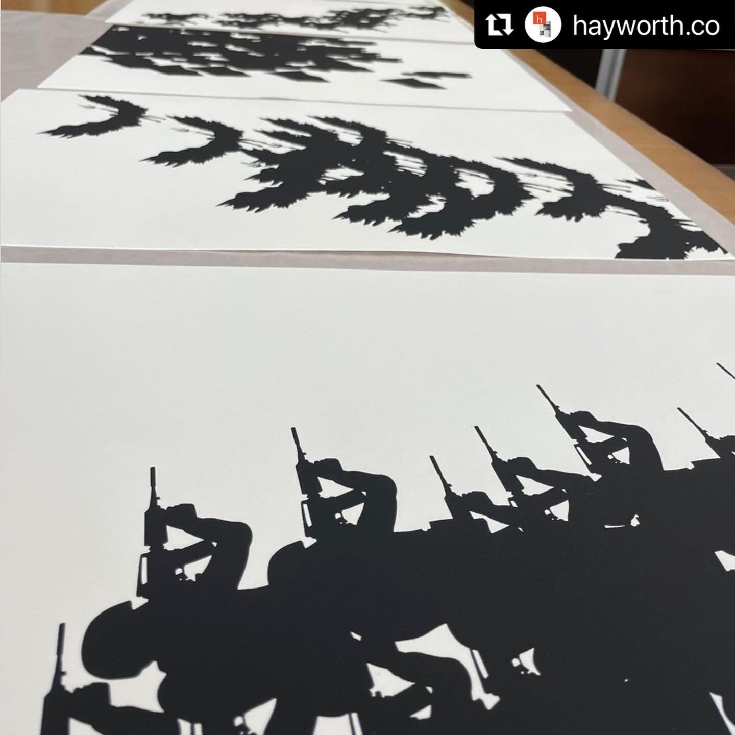 Thank you @hayworth.co &amp; @powerhouse @luther.printshop

#Repost @hayworth.co with @use.repost
・・・
Go behind the scenes with #CassandraZampini and #PowerhouseArts 👀

On the occasion of @cassandrazampini&rsquo;s exhibition, &ldquo;Machine,&rdquo; 