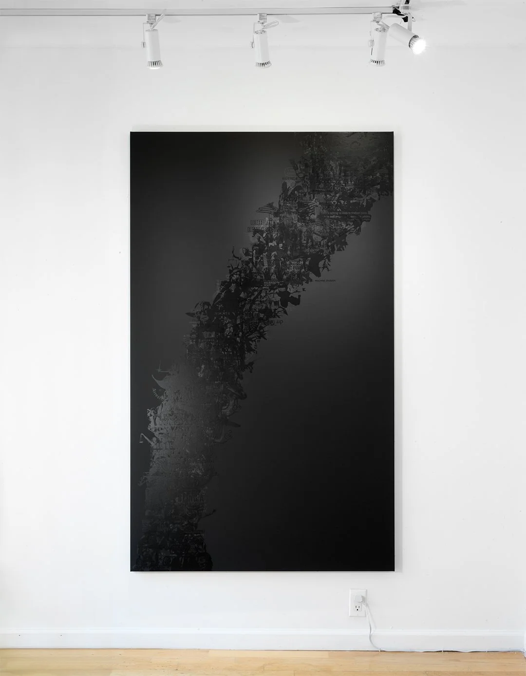 Memes No.3, screenprint on canvas, 2026