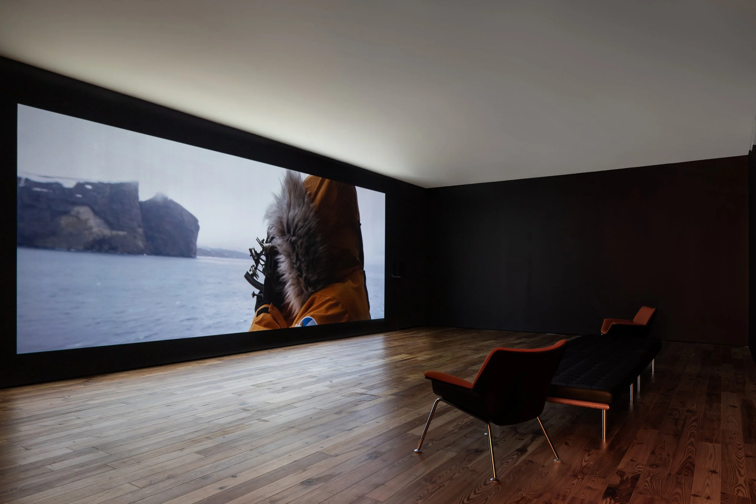 "Eclipse (Antarctica, December 4, 2021)," 2022-2024 (single channel video with spatial sound)