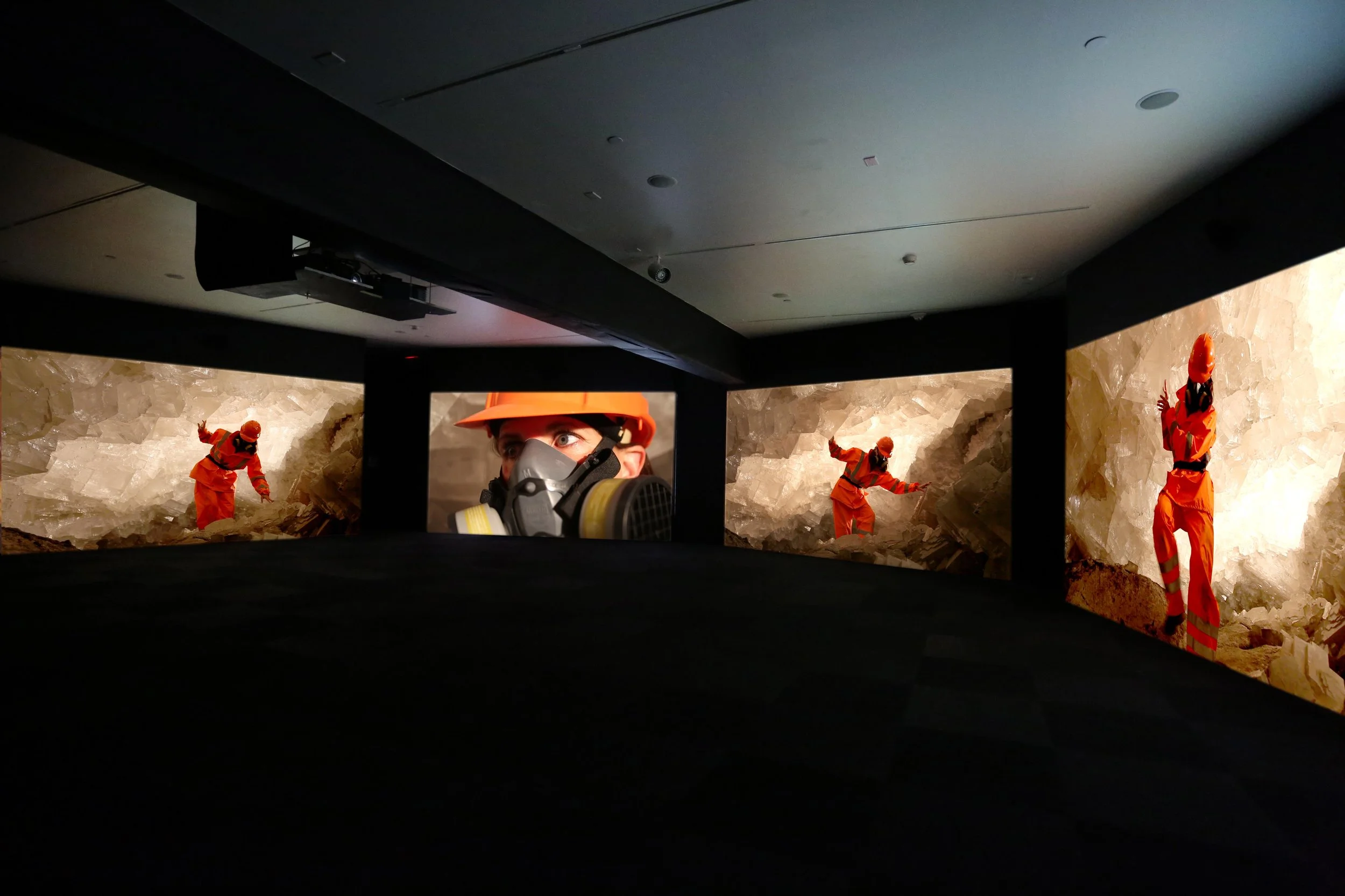 "Can't Find My Way Home," 2015 (single channel video and four-channel video installation)