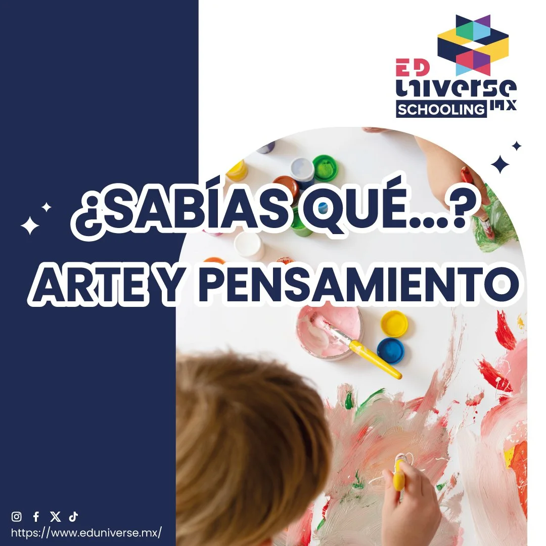 🎨💡 &iquest;Sab&iacute;as que&hellip;? 💡🎨

Esta semana en EDuniverseMX, exploramos c&oacute;mo el arte no solo es creatividad, sino una poderosa herramienta para fortalecer el an&aacute;lisis, la observaci&oacute;n y la resoluci&oacute;n de proble