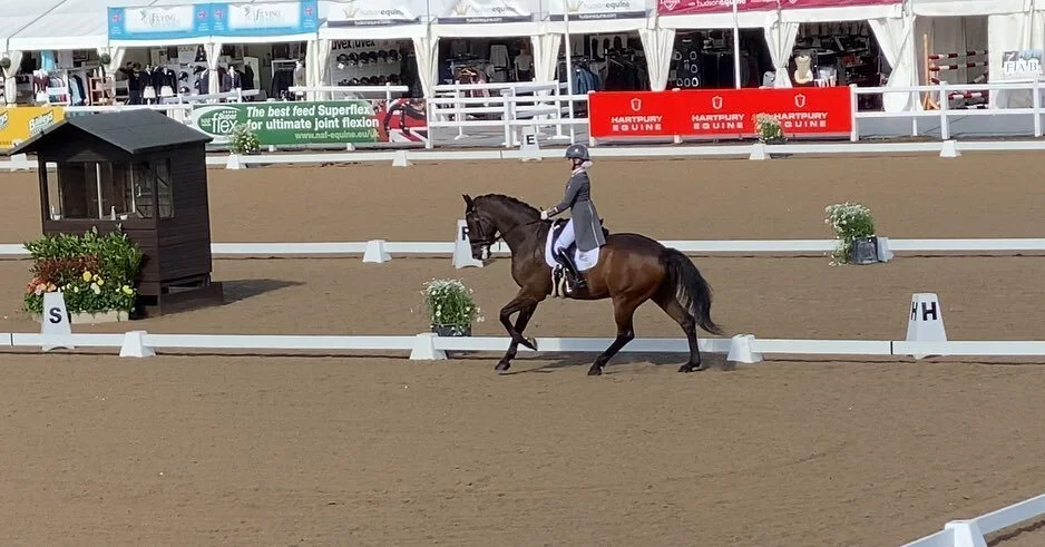Little trip out to Hartpury Premier League today with Lorenzo for one test. 
Or what I should say is what a lovely trip out we had looking at flower pots 🙃💐🤷🏼&zwj;♀️ at least we had a nice drive there and back&hellip; 

To be honest I am happy wi