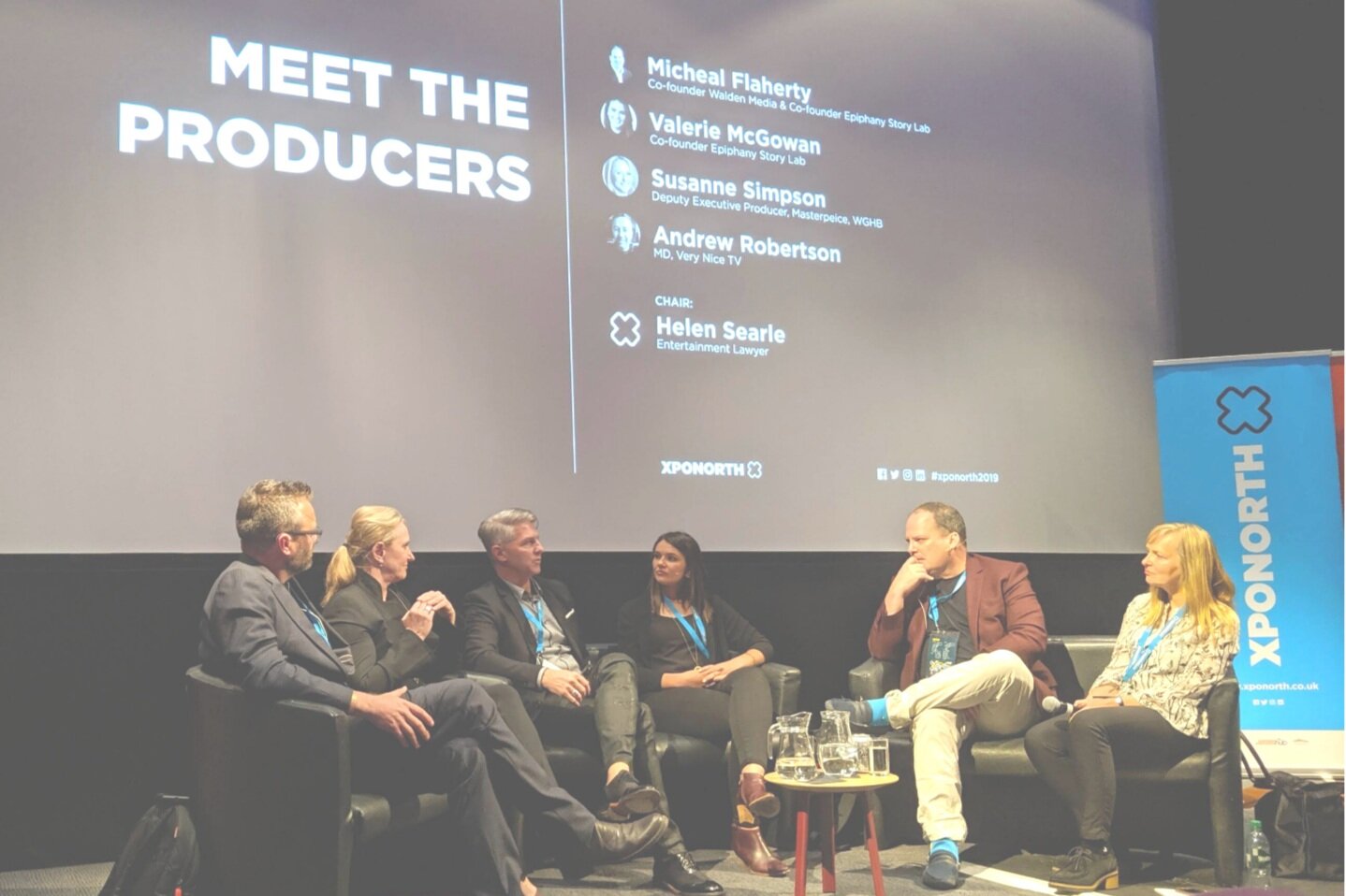 SPEAKER AT XPONORTH, SCOTLAND | 2019, 2020 Invited to discuss trends in entertainment and documentary film at Scotland’s leading creative industries conference