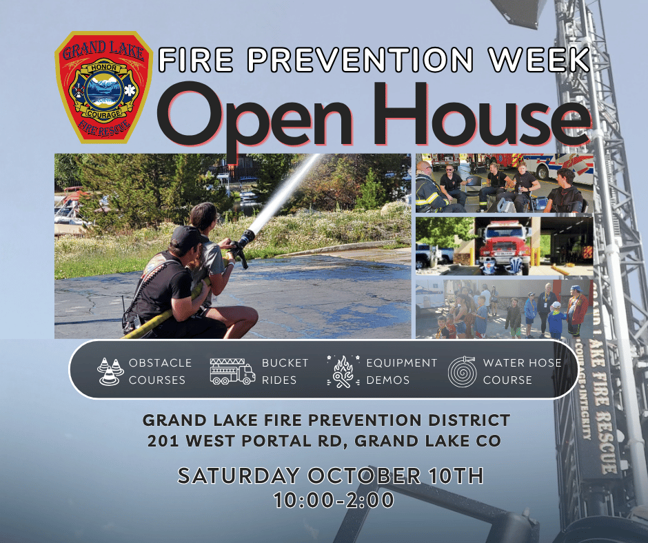 Fire Prevention Week Open House Flyer 10.10.26