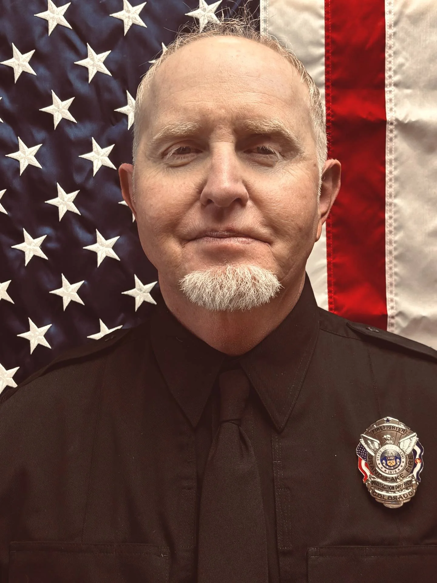Portrait of Jeff Palumbo, volunteer firefighter