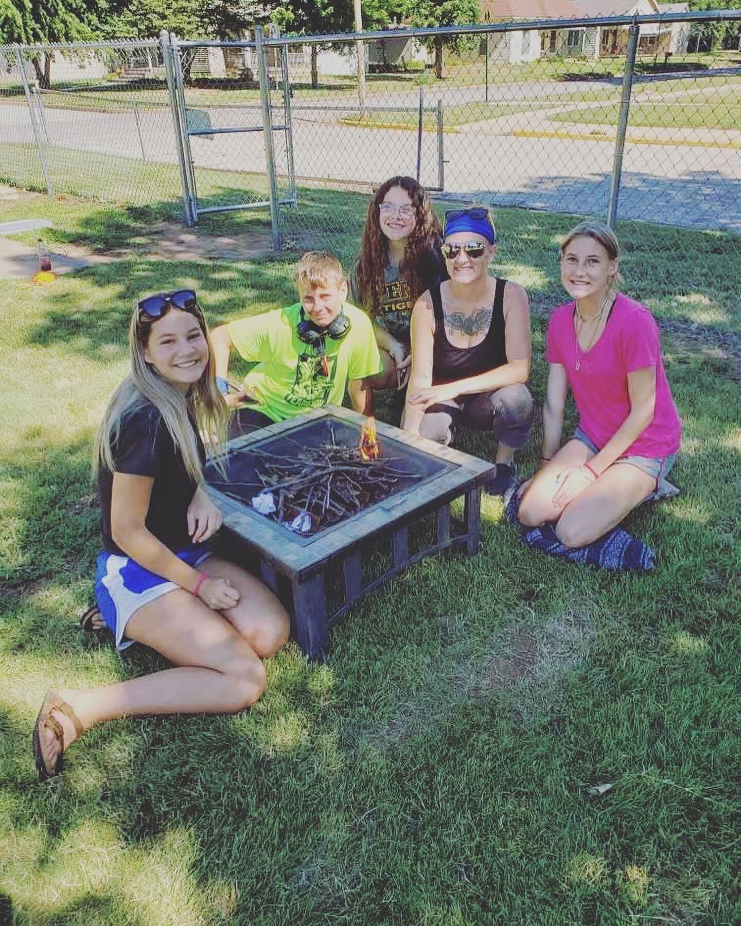Always a great day to have a water fight after starting a fire. Today we learned about the Holy Spirit and how he empowers us to share the gospel! #HappyCamper
