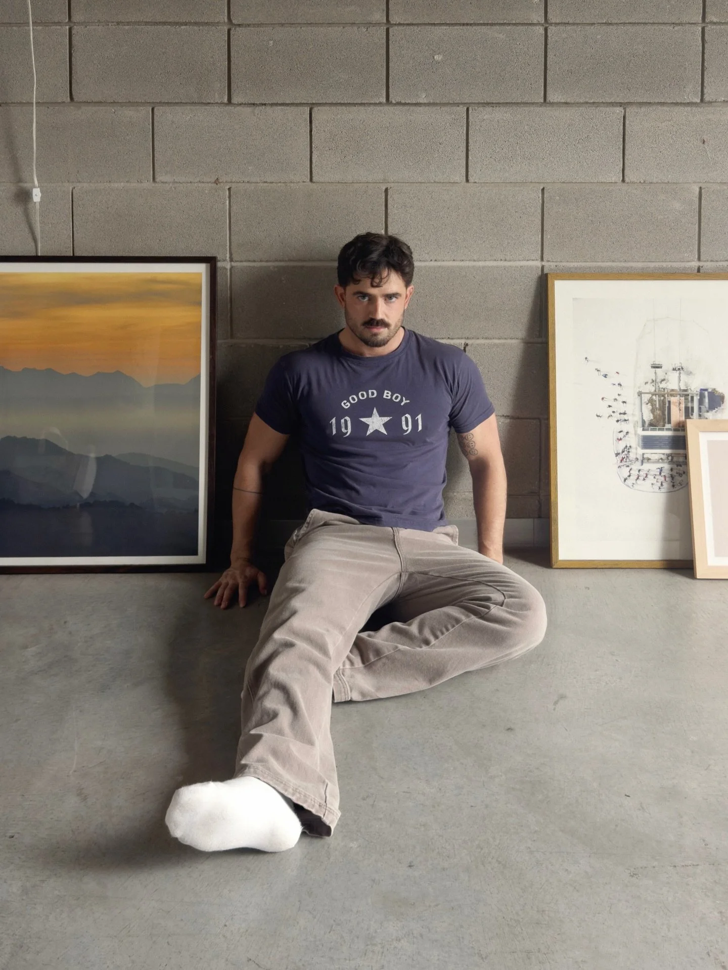 Navy Graphic Tee &amp; Washed Carpenter Pant
COLL 003. &ndash; AVAILABLE NOW
*link in bio