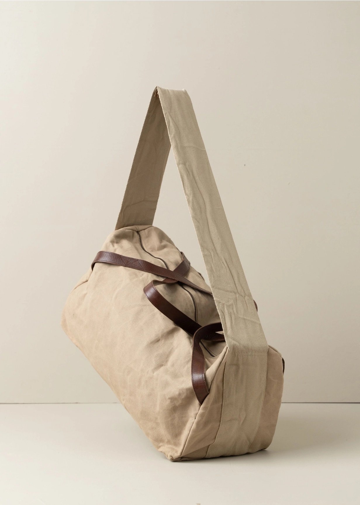 Duffle Canvas Bag | Clay