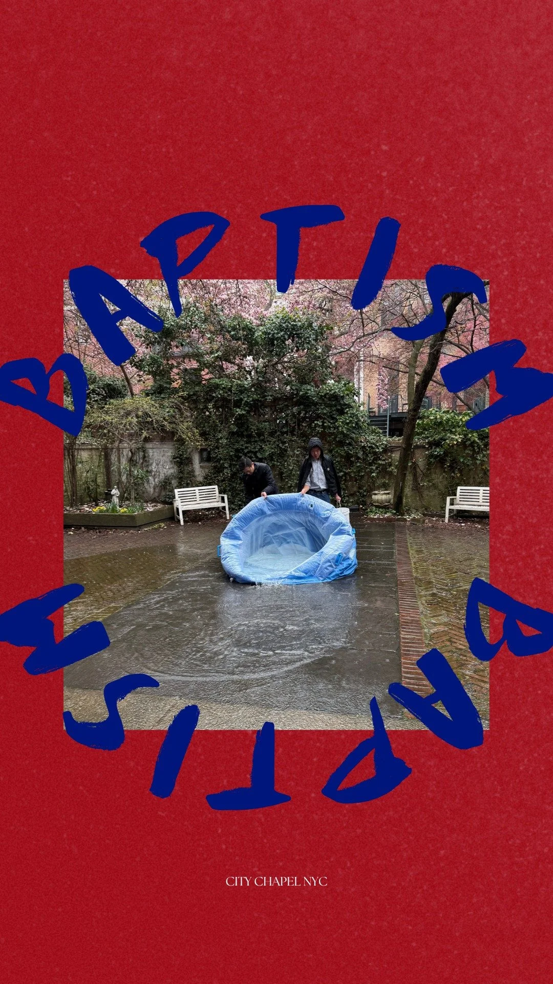 In our little backyard, we gathered as our friends made declarations that echo through eternity: leaving behind who they once were to become made new. Congratulations to everyone who was baptized! We're so grateful to have witnessed it together.

&qu