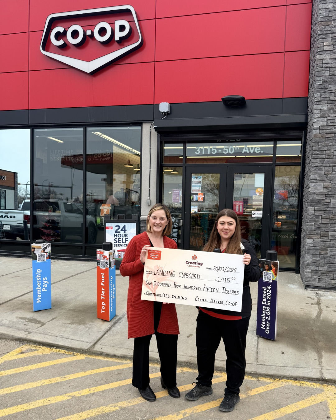 Cup of Kindness: Thank You to Central Alberta Co‑op and Our Community
