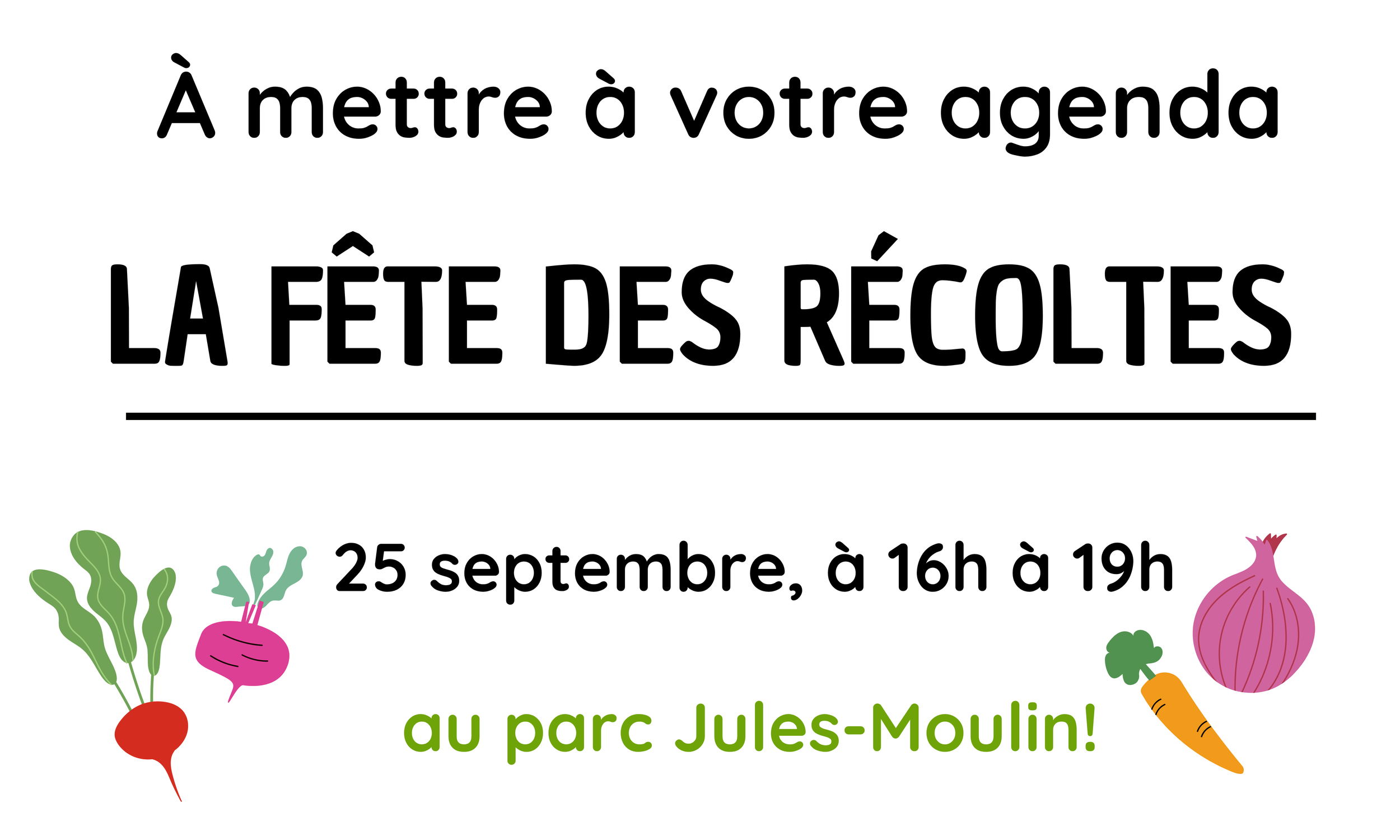 La Fête des récoltes est de retour pour une 9e année!