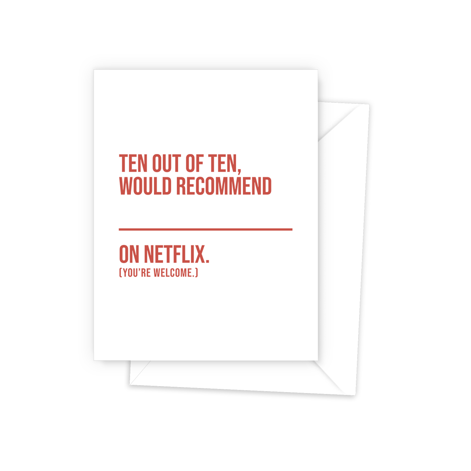 10/10 RECOMMEND — NETFLIX - C008