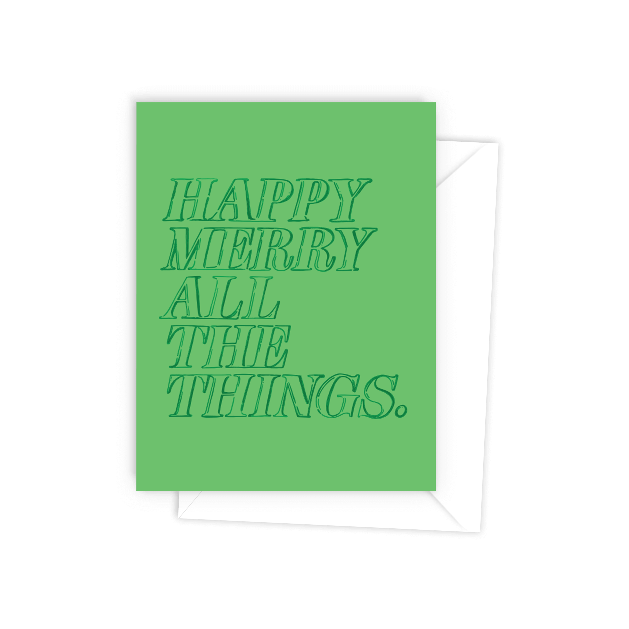 HAPPY MERRY GREENS - H010DGF &amp; H010BG0