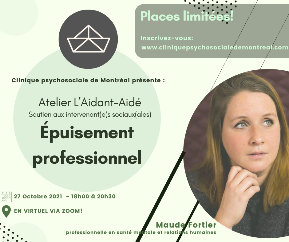 Épuisement professionnel