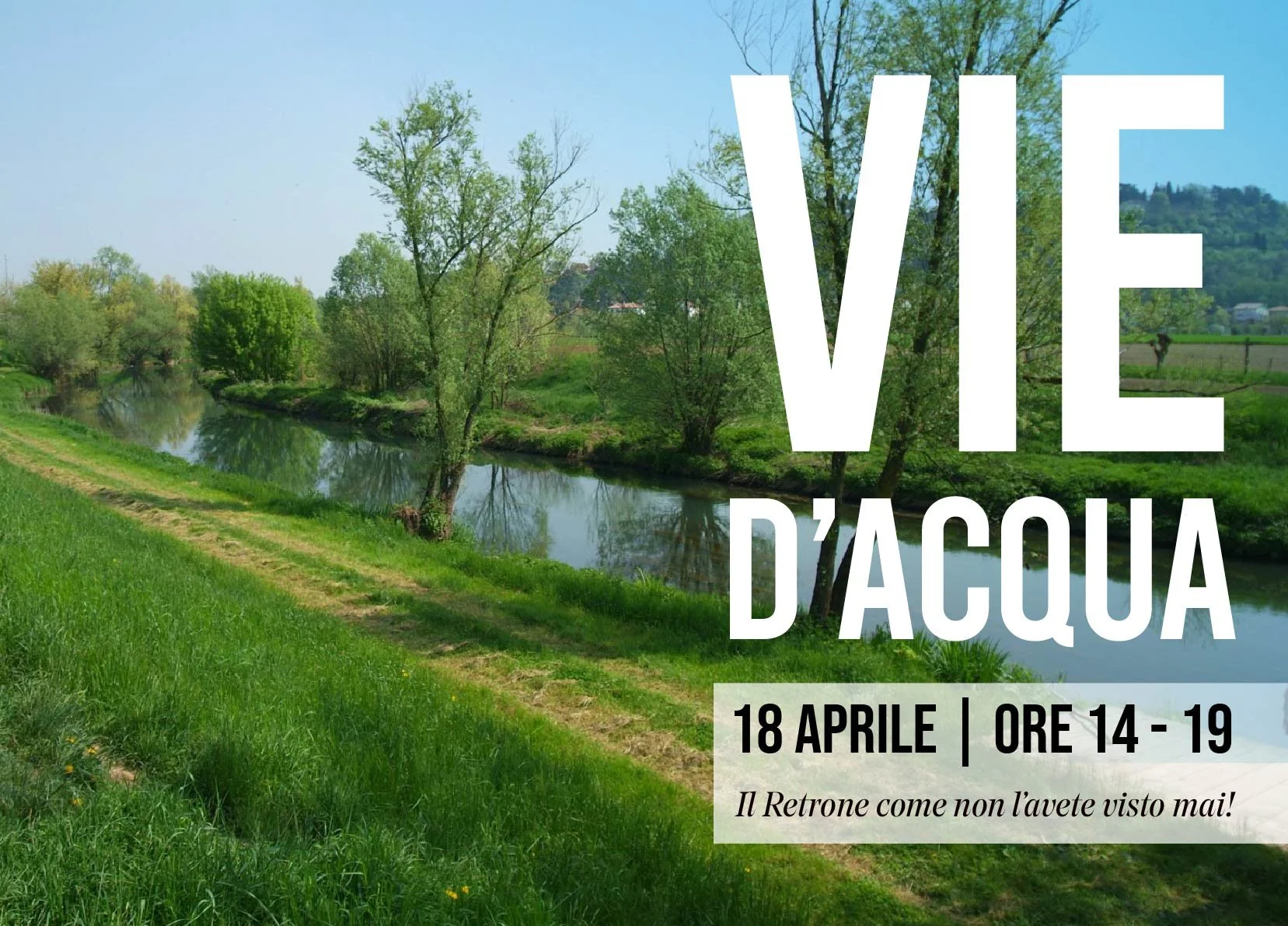 Vie d’Acqua - Terza Edizione | Sabato 18 Aprile 2026