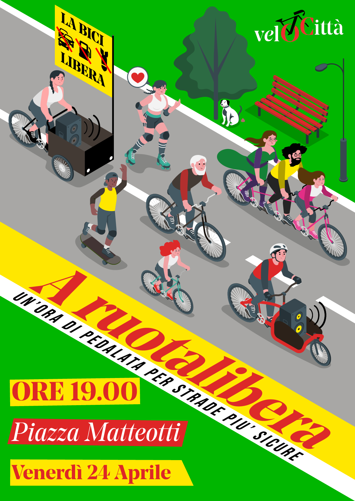 A Ruotalibera - La Bicicletta LIBERA | venerdì 24 aprile 2026