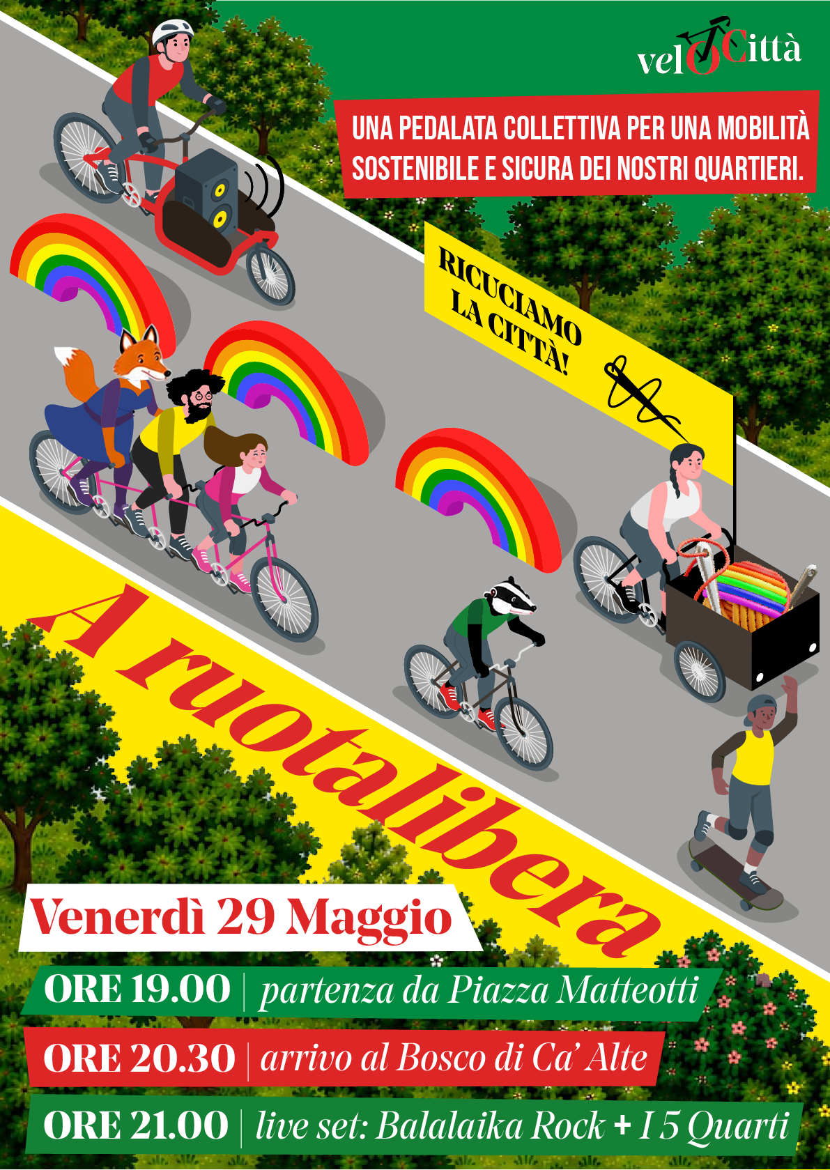 A Ruotalibera - Ricuciamo la città | venerdì 29 maggio 2026