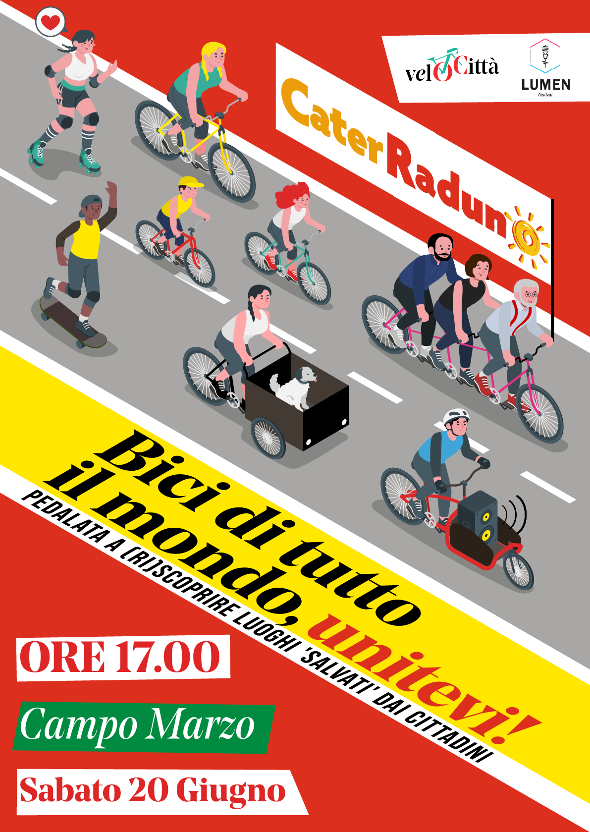 Bici di tutto il mondo, unitevi! CaterRaduno - Vicenza | sabato 20 giugno 2026