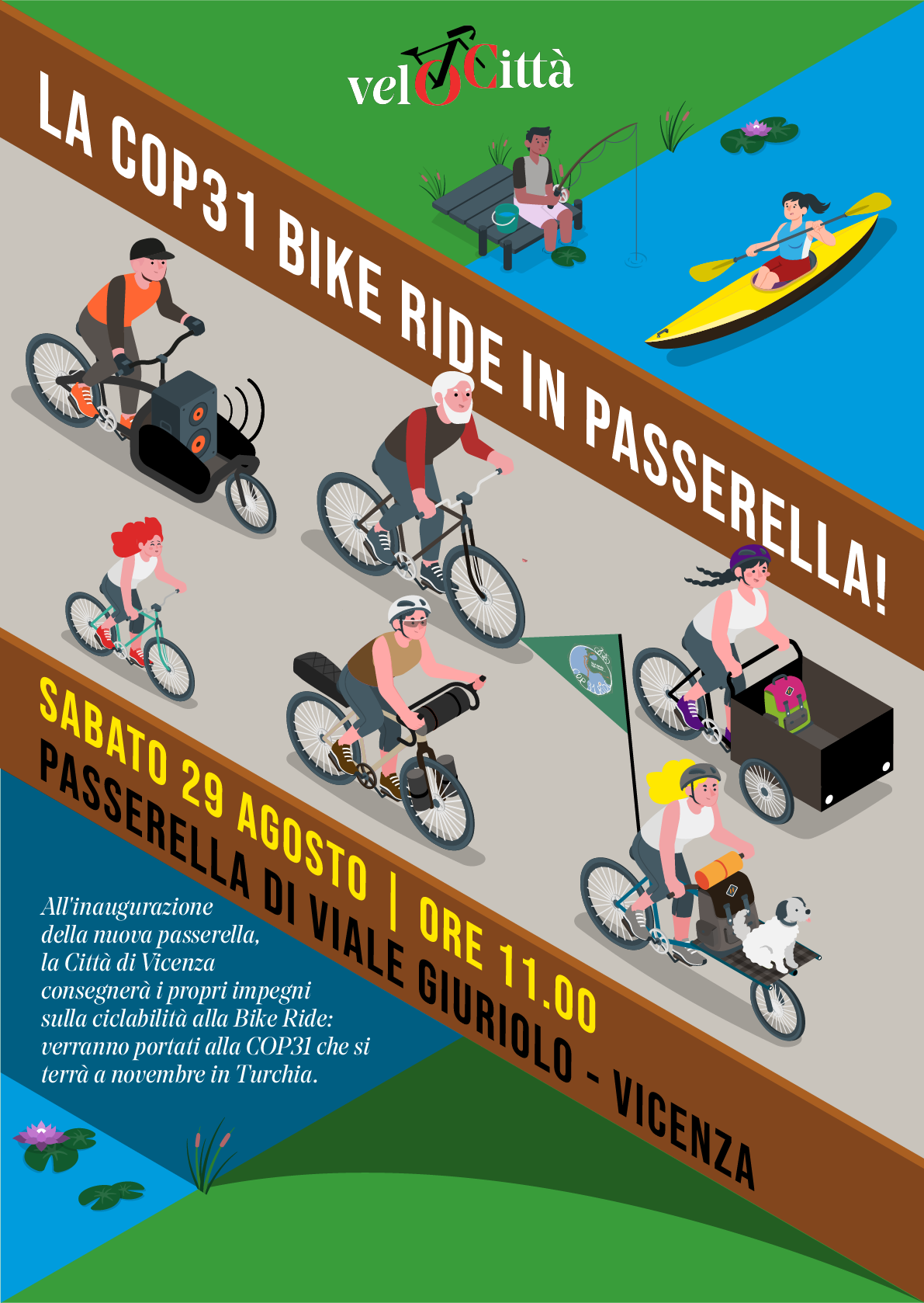 La COP31 Bike Ride in passerella! | sabato 29 agosto 2026