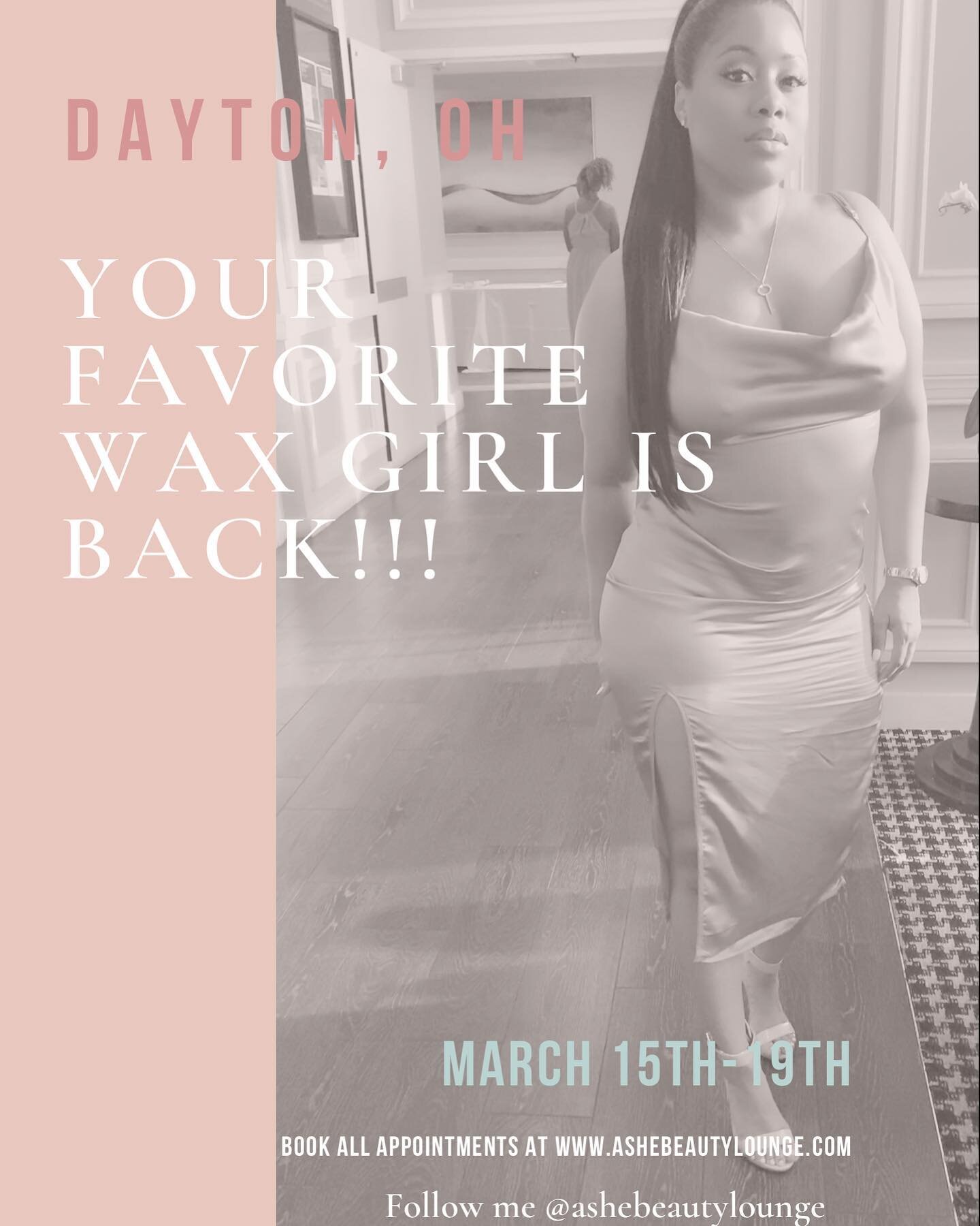 DAYTON, OH

I still have some availability left for the Dayton location.

Dates to book are March 15th - 19th.

Can wait to see you!!!

Book with the link in my Bio 🤗