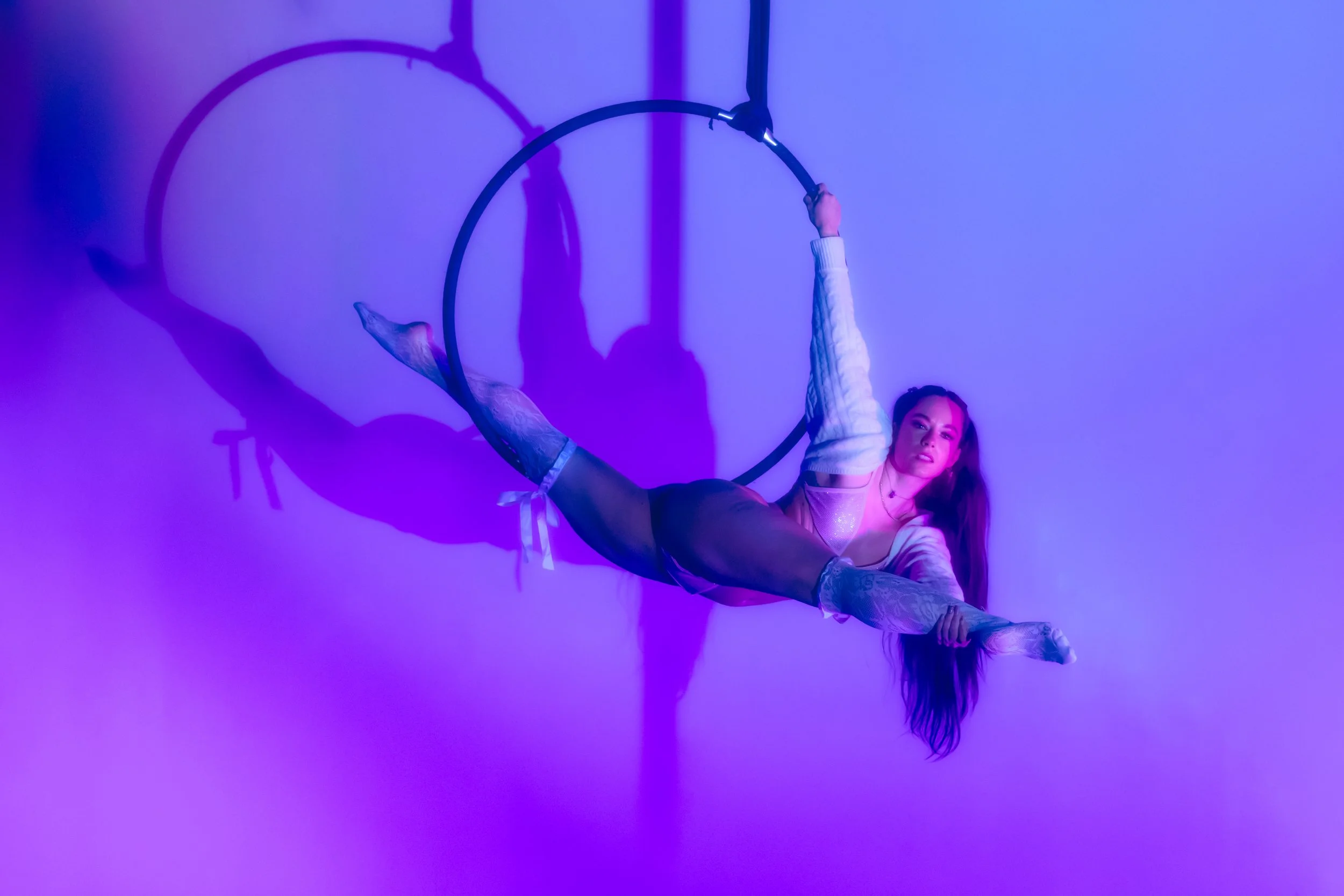 lyra art , aerialist photography , dance, performer, nightlife