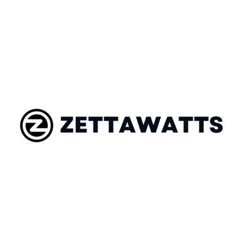 Zettawatt logo with a stylized 'Z' inside a circle and the company name in bold black letters.