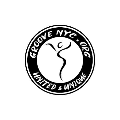 Logo for Groove NYC 2020 with a stylized musical note and the words 'Groove NYC 2020' and 'United & Unique'.