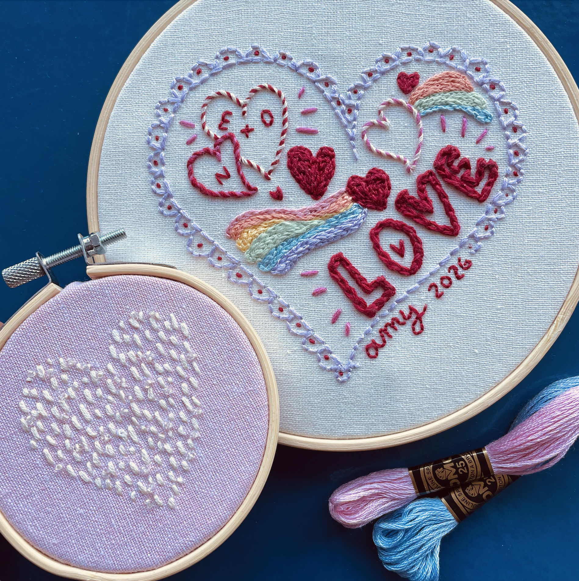 Friday Night Stitch Club: Valentine’s Edition