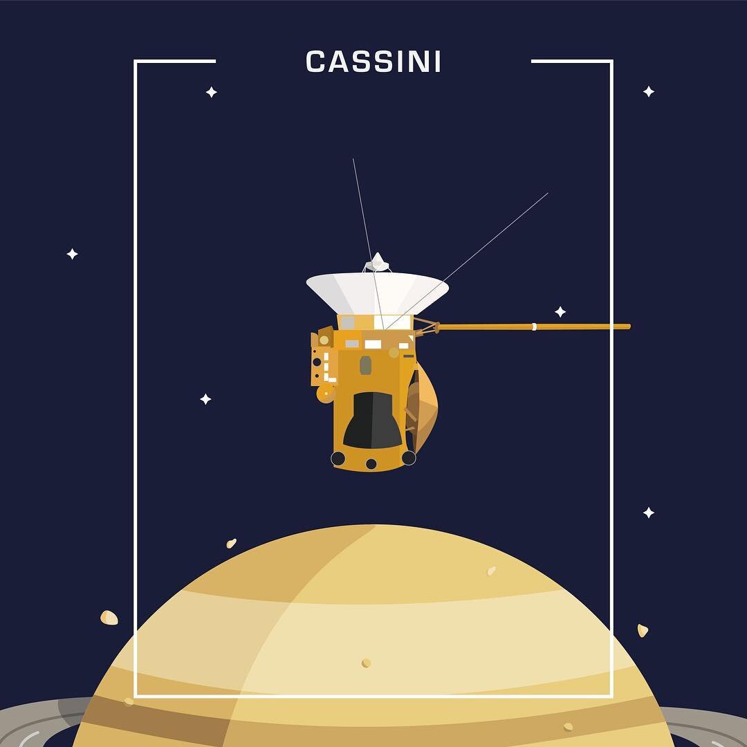 The Cassini&ndash;Huygen mission was a collaboration between @nasa, the @europeanspaceagency , and the Italian Space Agency to send a probe to study the planet Saturn and its system, including its rings and natural satellites. The Flagship-class robo