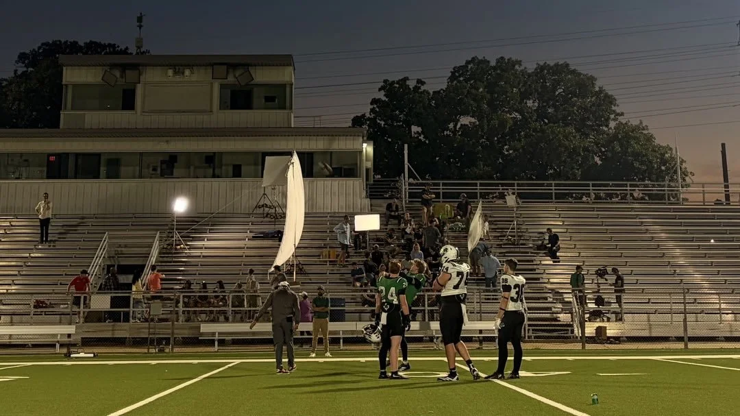Thursday Night Lights with @brightblack.studio shooting in Dallas! 🤩