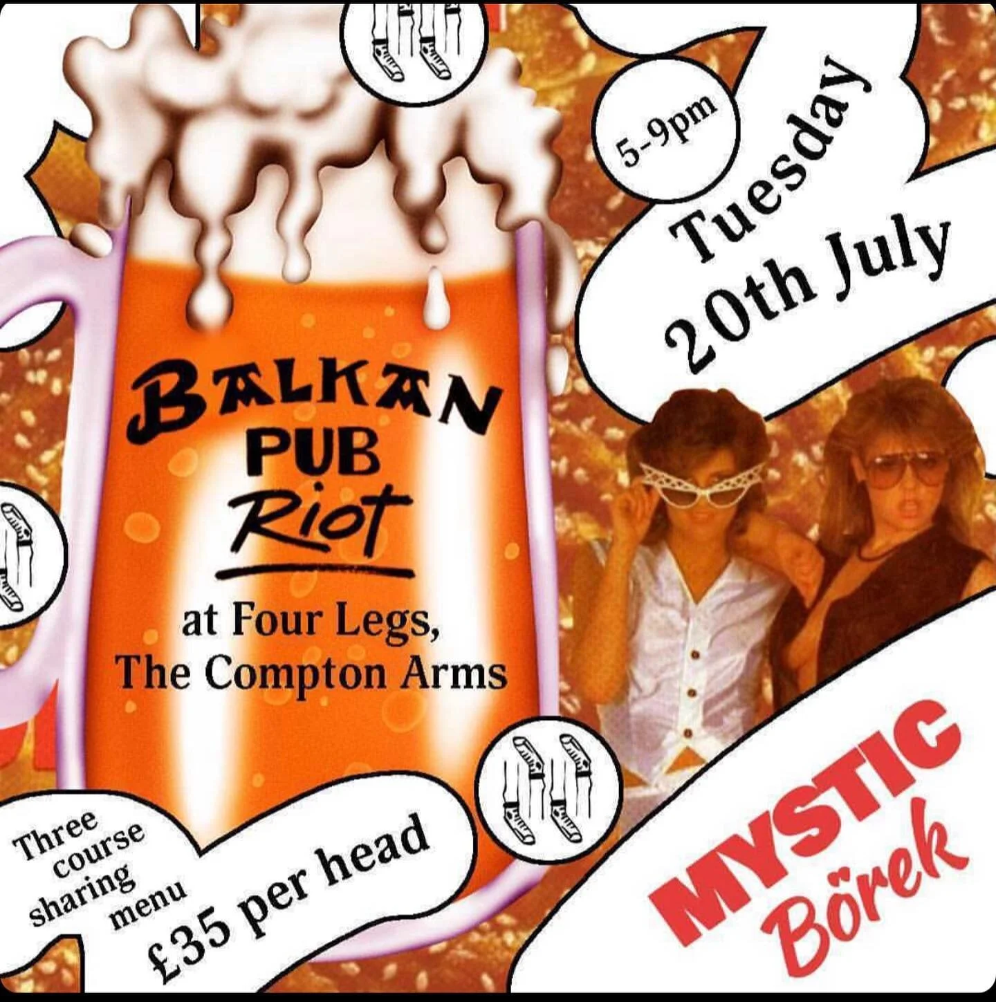 MISSED OUT ON THE BAKLAVA SUNDAE? 

Here is your next chance to try it, at none other than @fourlegs_ldn soooo bloody honoured to be cooking in the most special kitchen in London ❤️
I can&rsquo;t wait to feel the breeze through the pass, plate up som