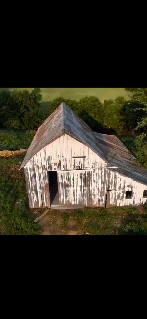 Aerial Historic Barn