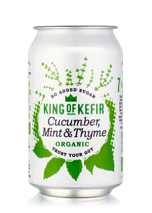 Cucumber, Mint and Thyme Water Kefir - King of Kefir