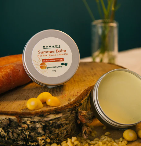 Tallow Summer Balm with Carrot Oil and Non-nano Zinc