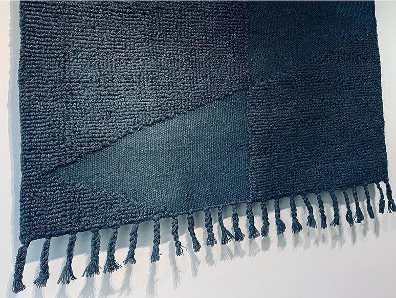 PATCHWORK Tapestries 
Indigo &amp; Natural wool/ hemp yarn
Crafted with care and precision.

BOTANICAL COLOURS
The colours created for Anna Charlotte Ateliers rugs and textiles are pure botanical plants picked from nourishing soil. Natural dyes where