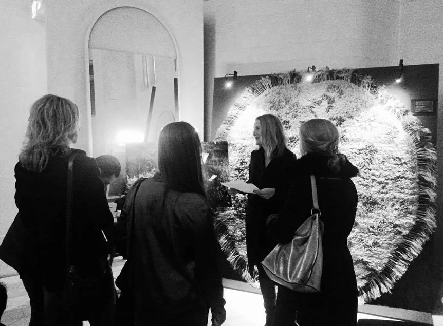 LECTURES & WORKSHOPS
LECTURES
Anna Charlotte, Textile artist —  35-Year Journey in Slow Design
Embark on a journey into slow design. This lecture unveils the intricacies of small-scale production, showcasing its impact on creating consci