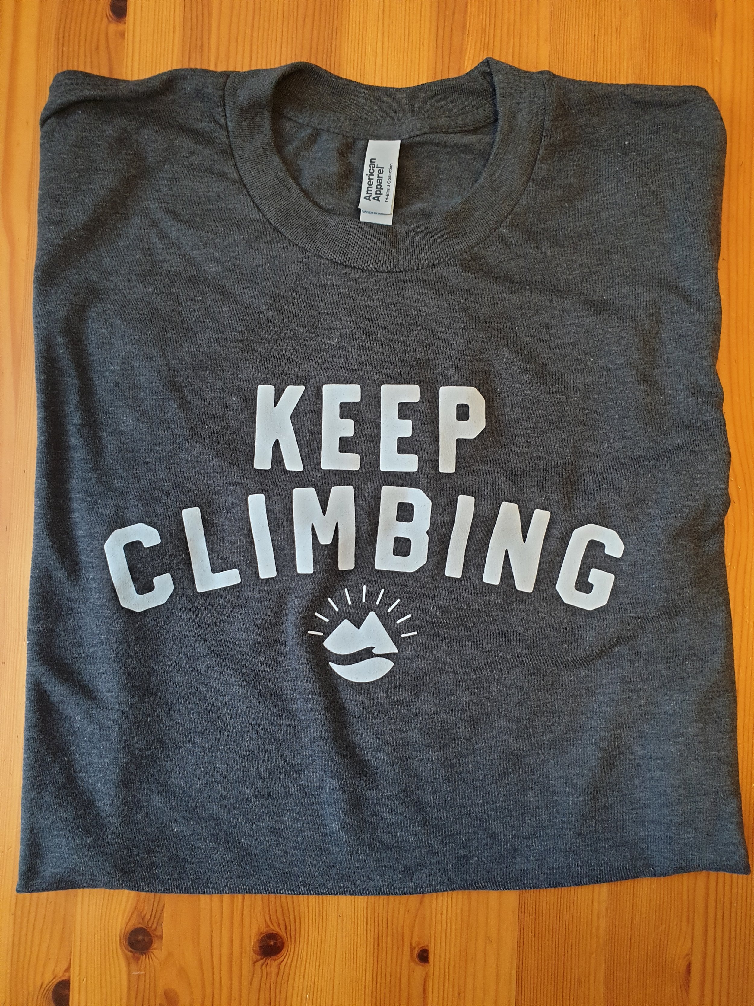 Keep climbing tee — YOU + MOUNTAINS
