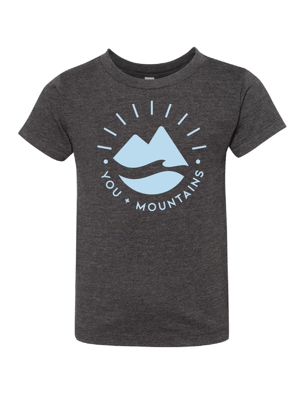 mountain printed t