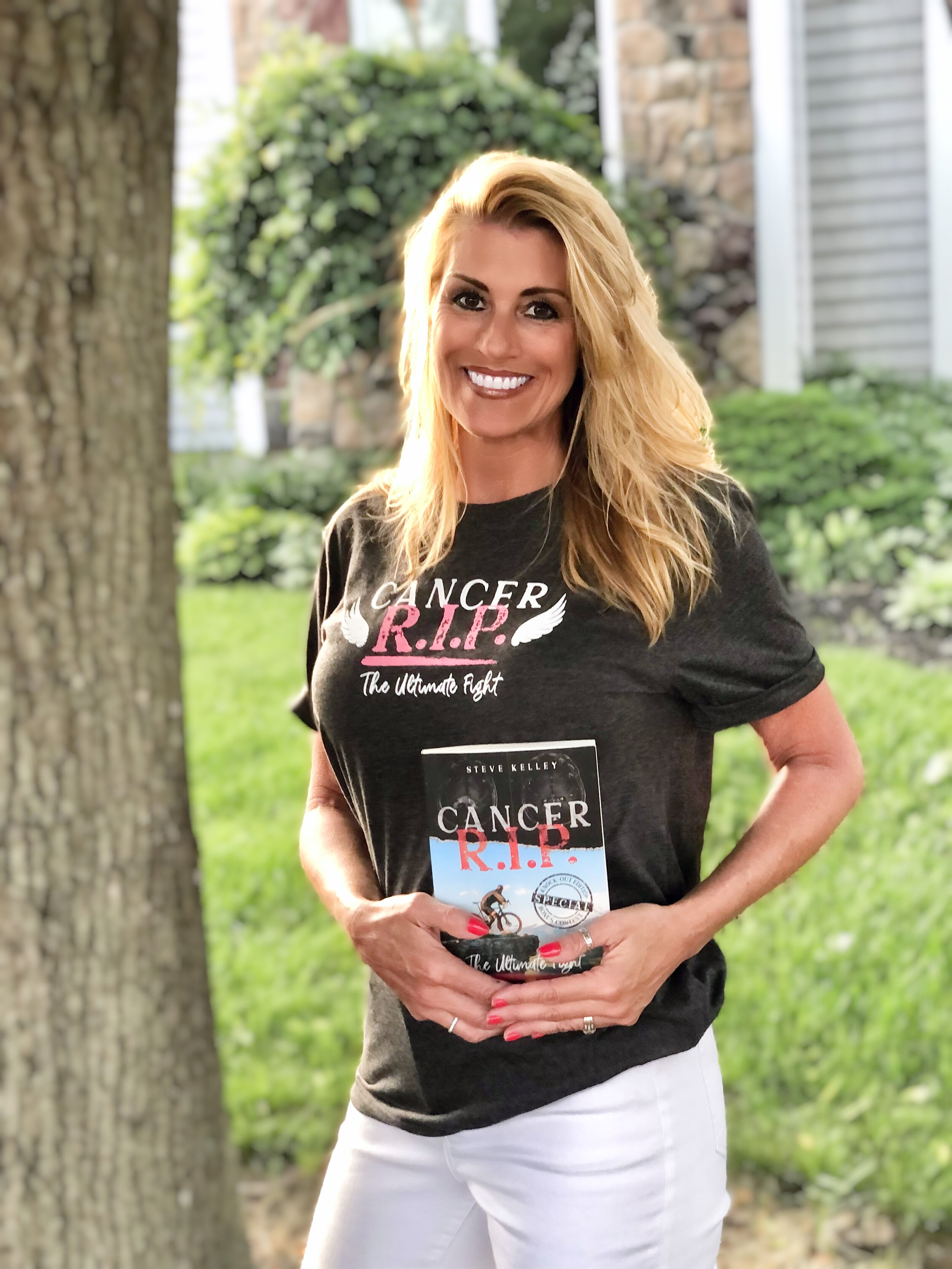 Cancer R.I.P. Merch Lynne w Book #1 6.6.2021 #3.jpeg